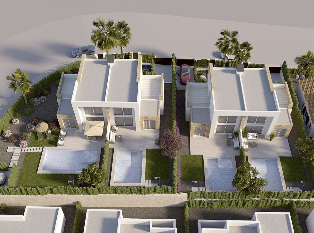 Nouvelle construction - Maison de ville - Algorfa