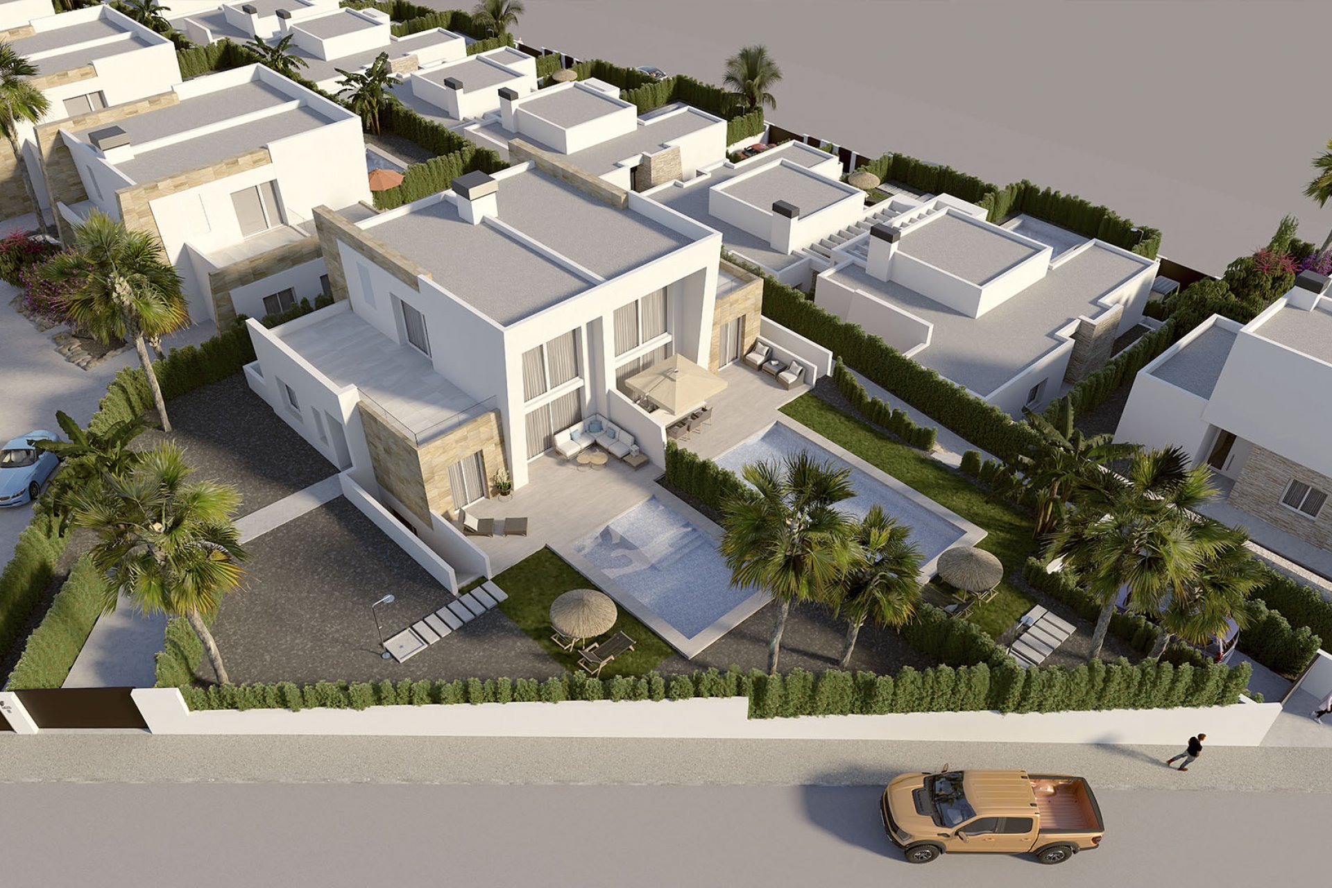 Nouvelle construction - Maison de ville - Algorfa