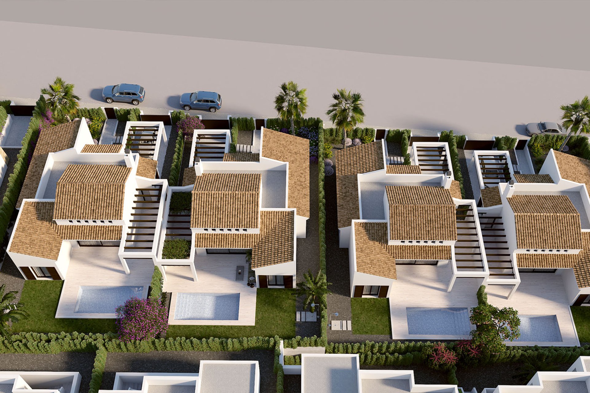 Nouvelle construction - Maison de ville - Algorfa