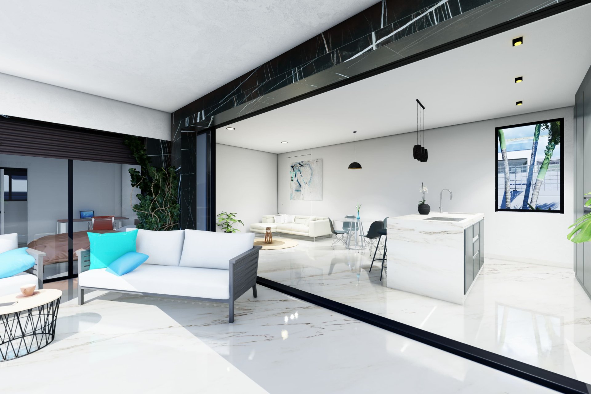 Nouvelle construction - Maison de ville - Algorfa