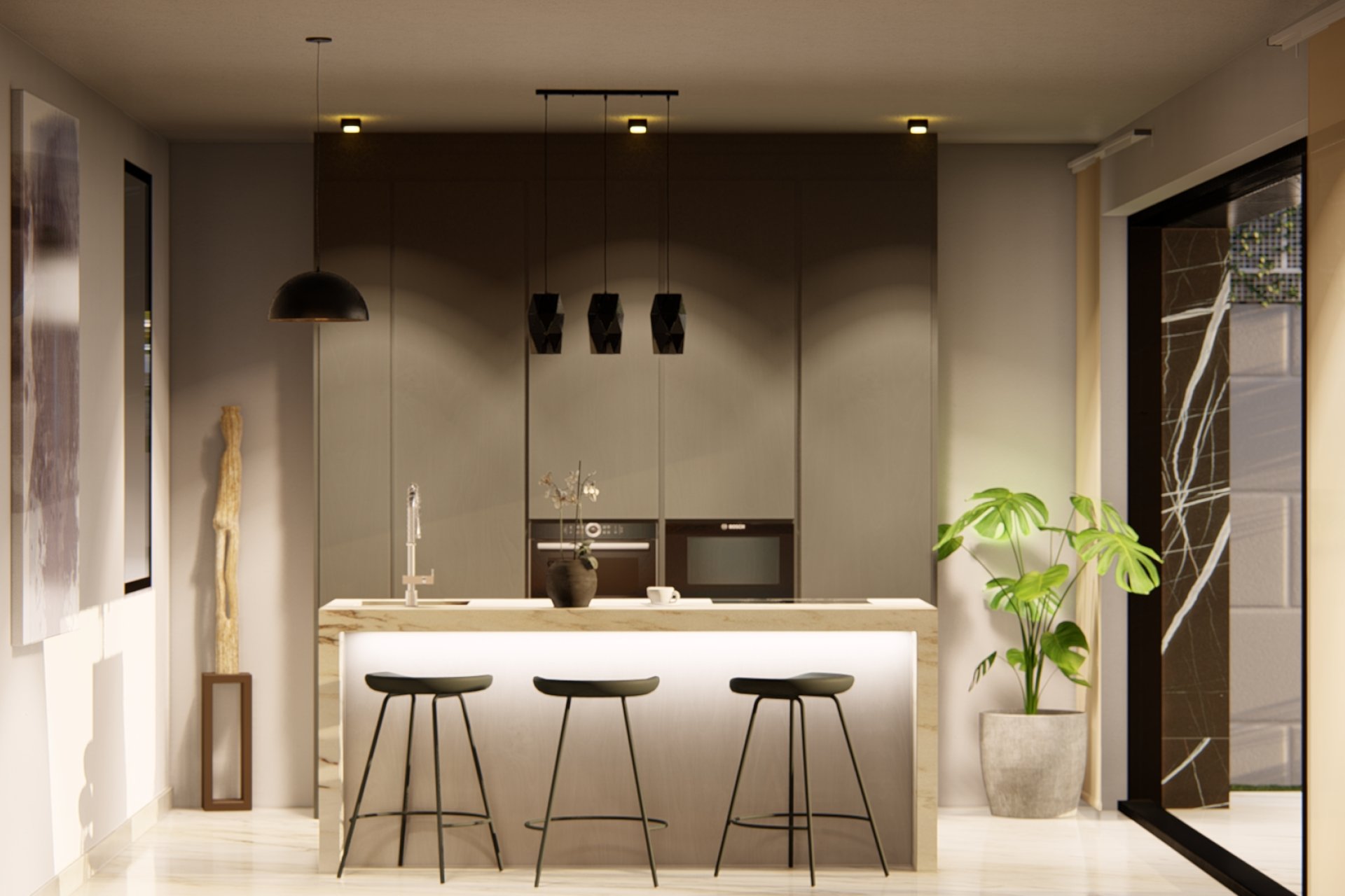 Nouvelle construction - Maison de ville - Algorfa