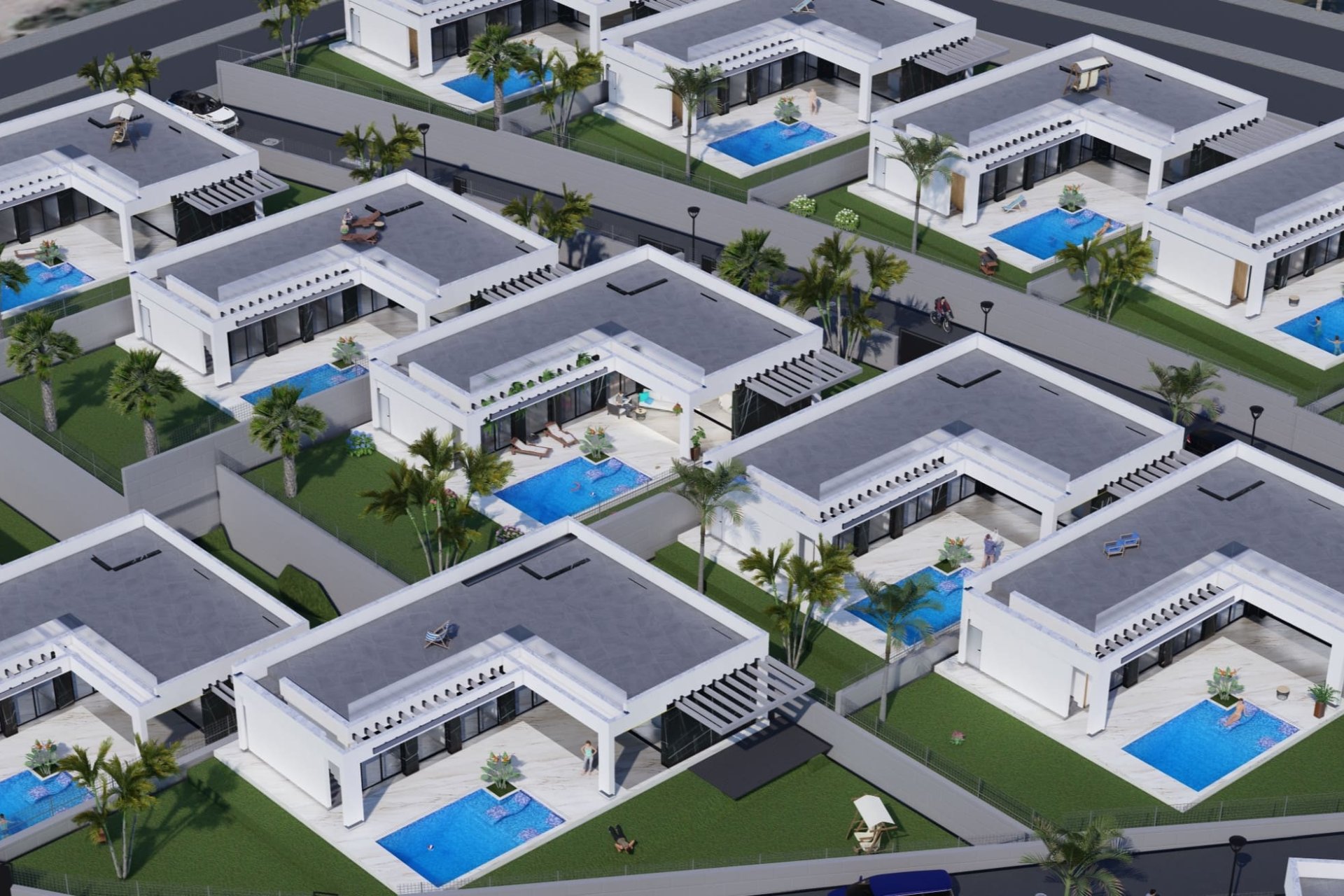 Nouvelle construction - Maison de ville - Algorfa