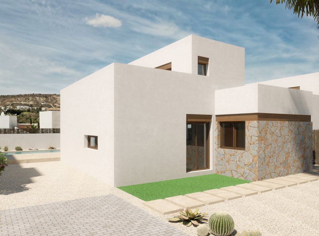 Nouvelle construction - Maison de ville - Algorfa