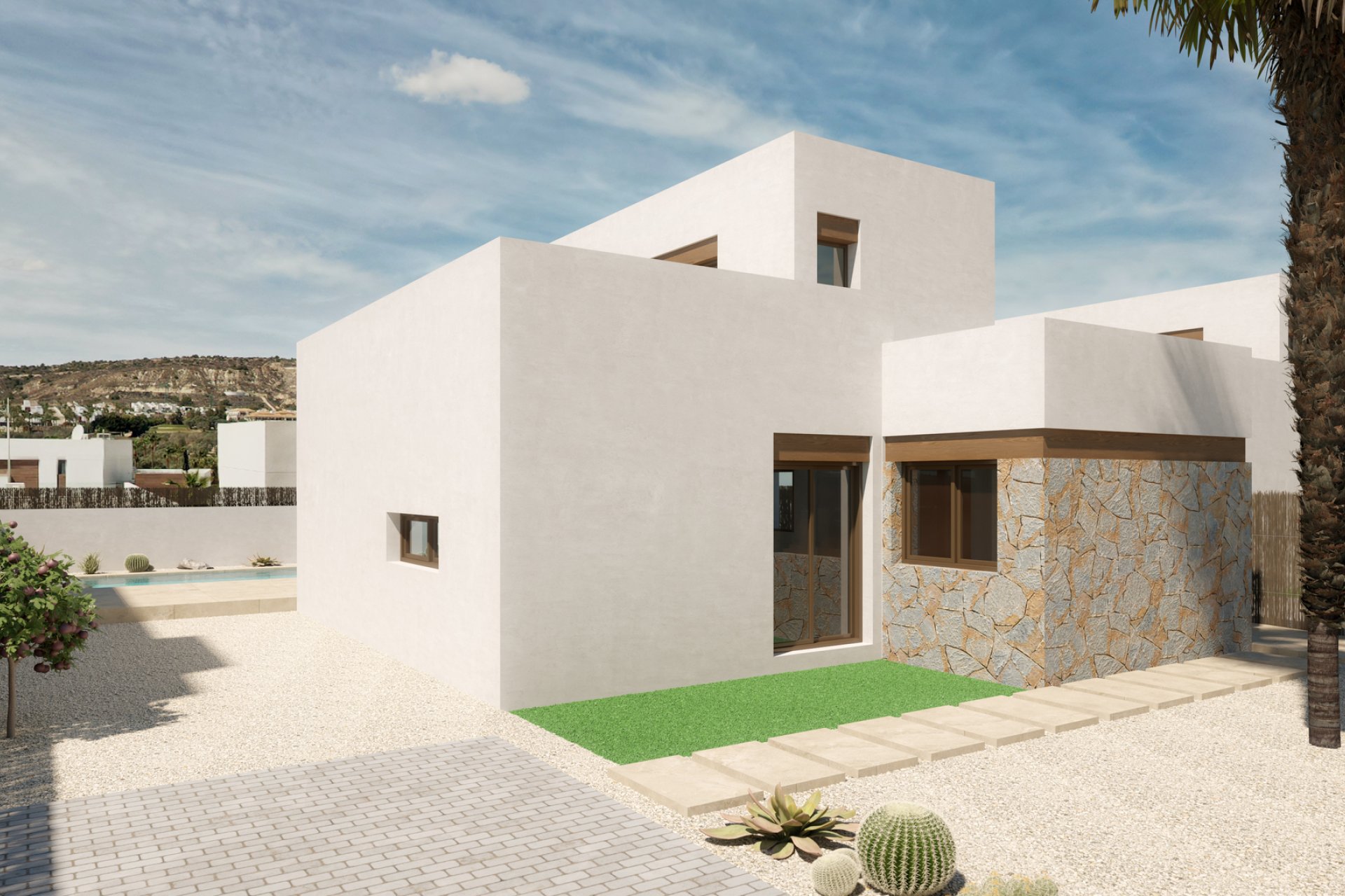 Nouvelle construction - Maison de ville - Algorfa