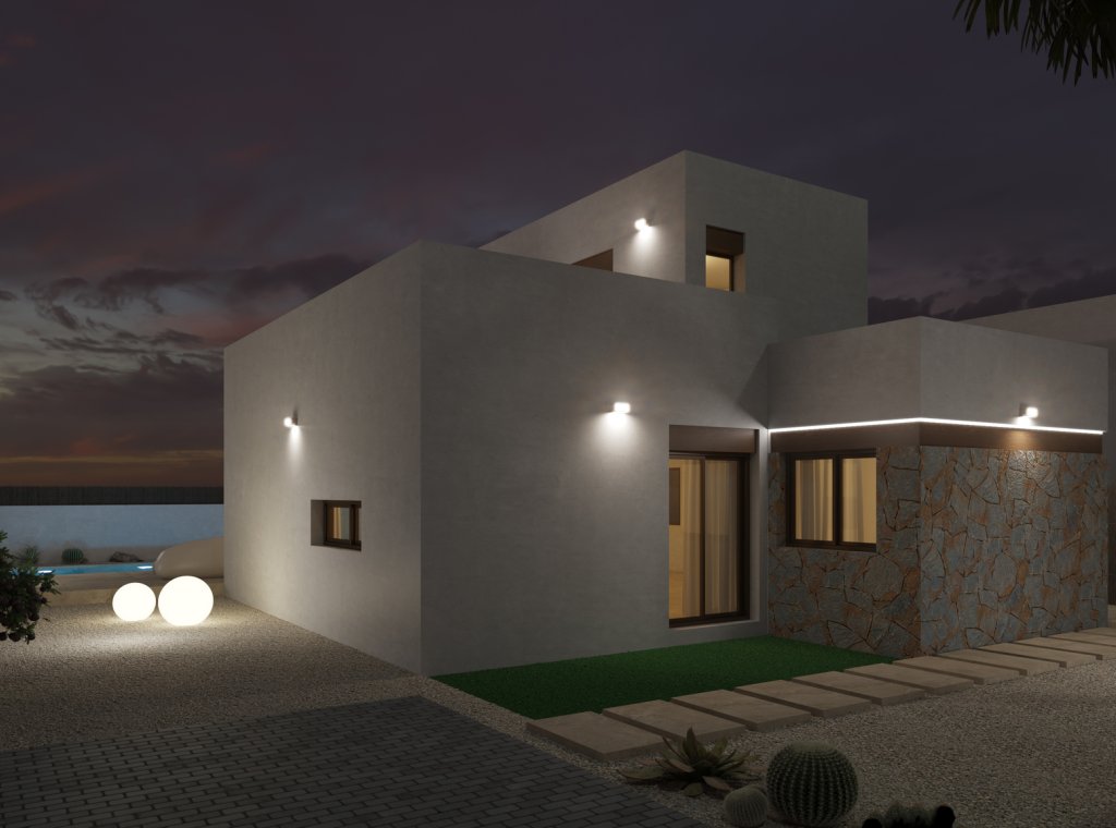 Nouvelle construction - Maison de ville - Algorfa
