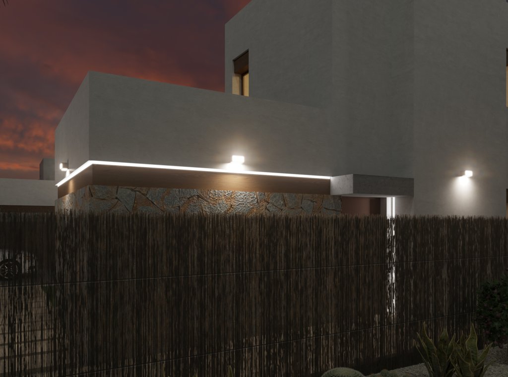 Nouvelle construction - Maison de ville - Algorfa