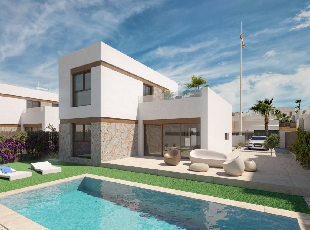 Nouvelle construction - Maison de ville - Algorfa
