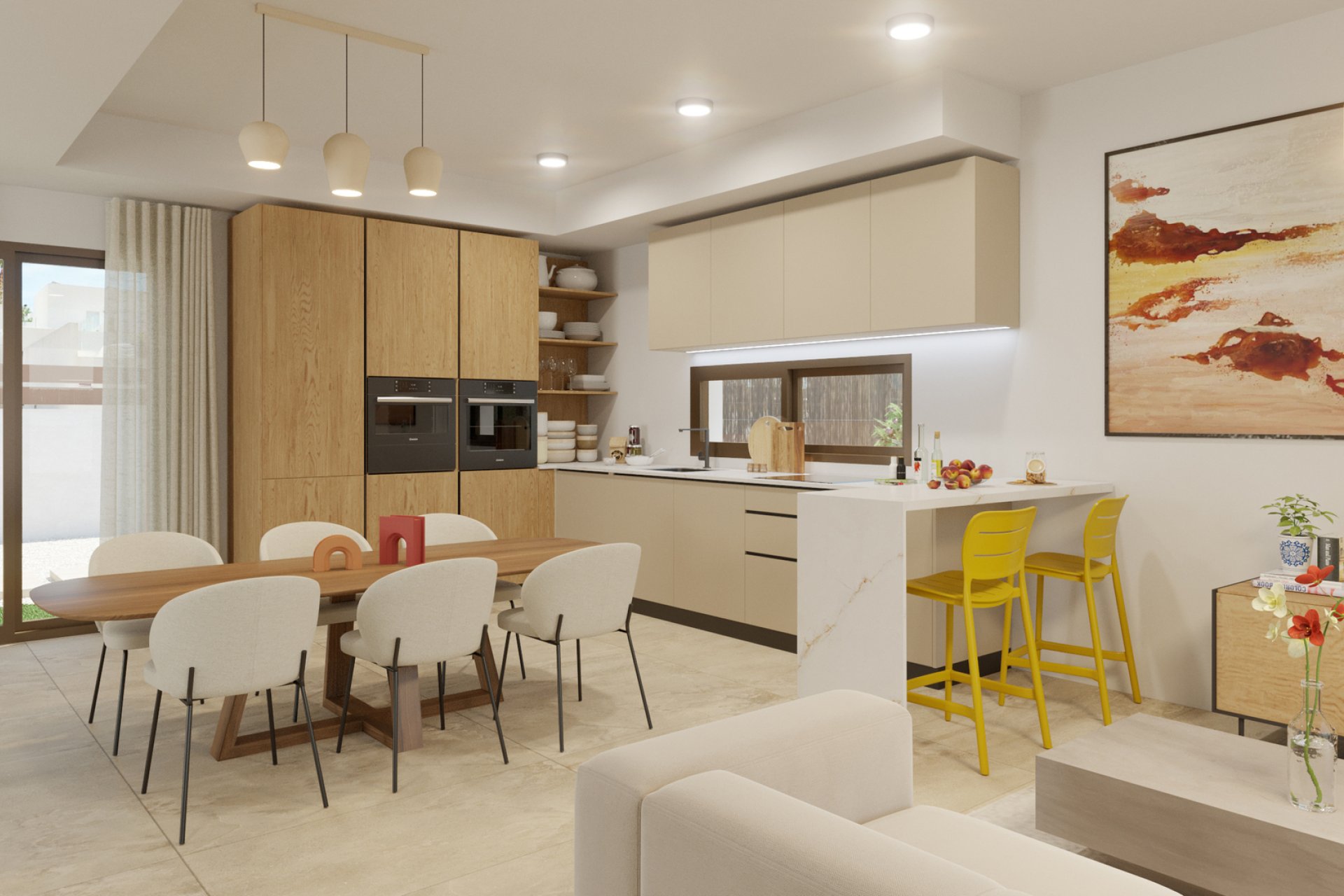 Nouvelle construction - Maison de ville - Algorfa
