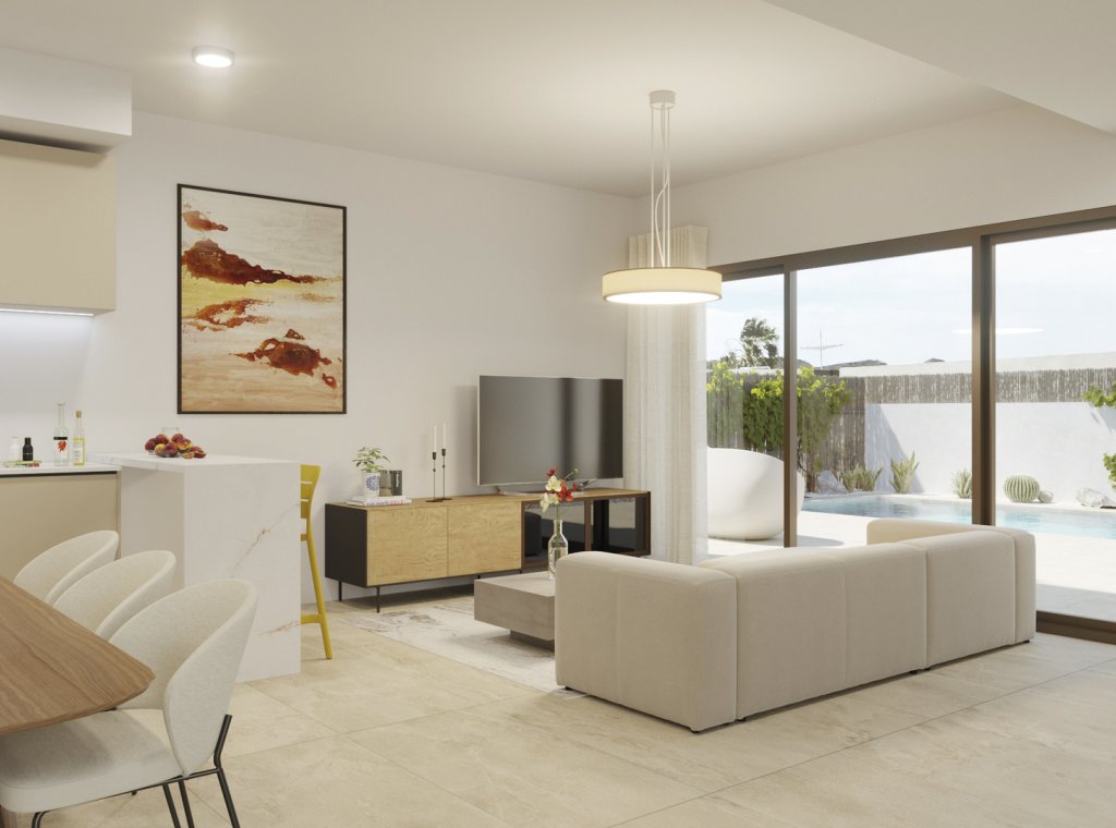 Nouvelle construction - Maison de ville - Algorfa