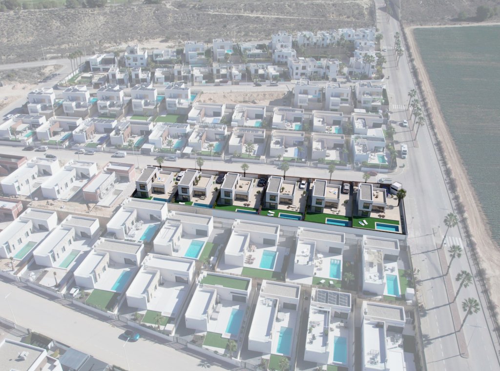 Nouvelle construction - Maison de ville - Algorfa
