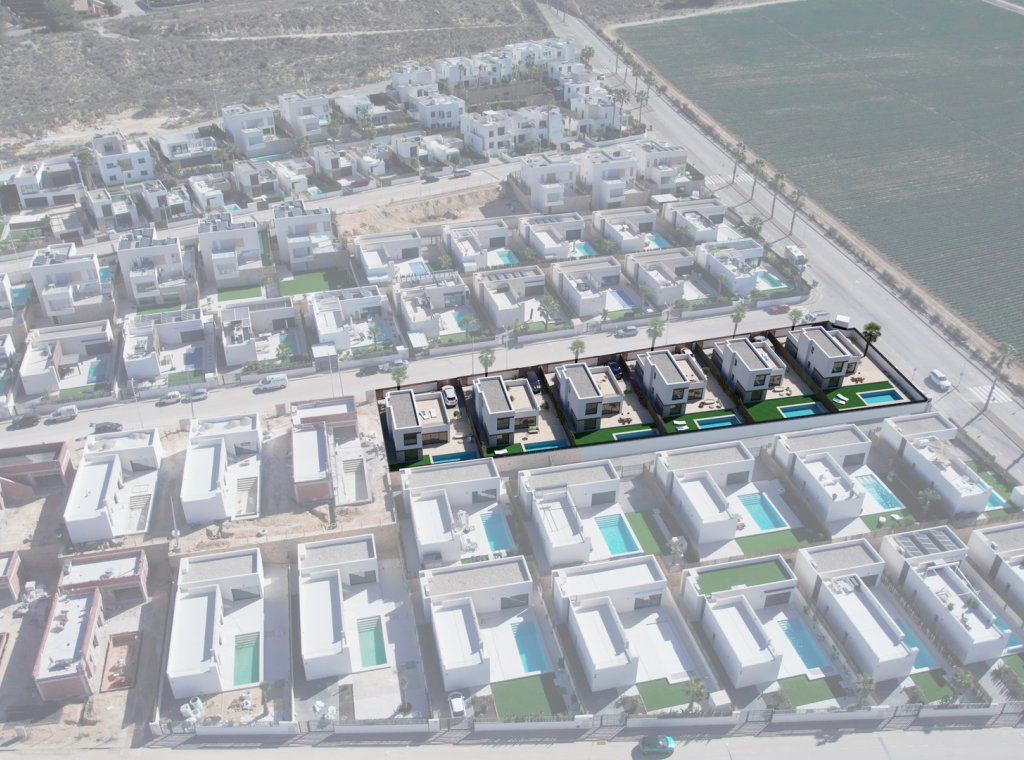 Nouvelle construction - Maison de ville - Algorfa