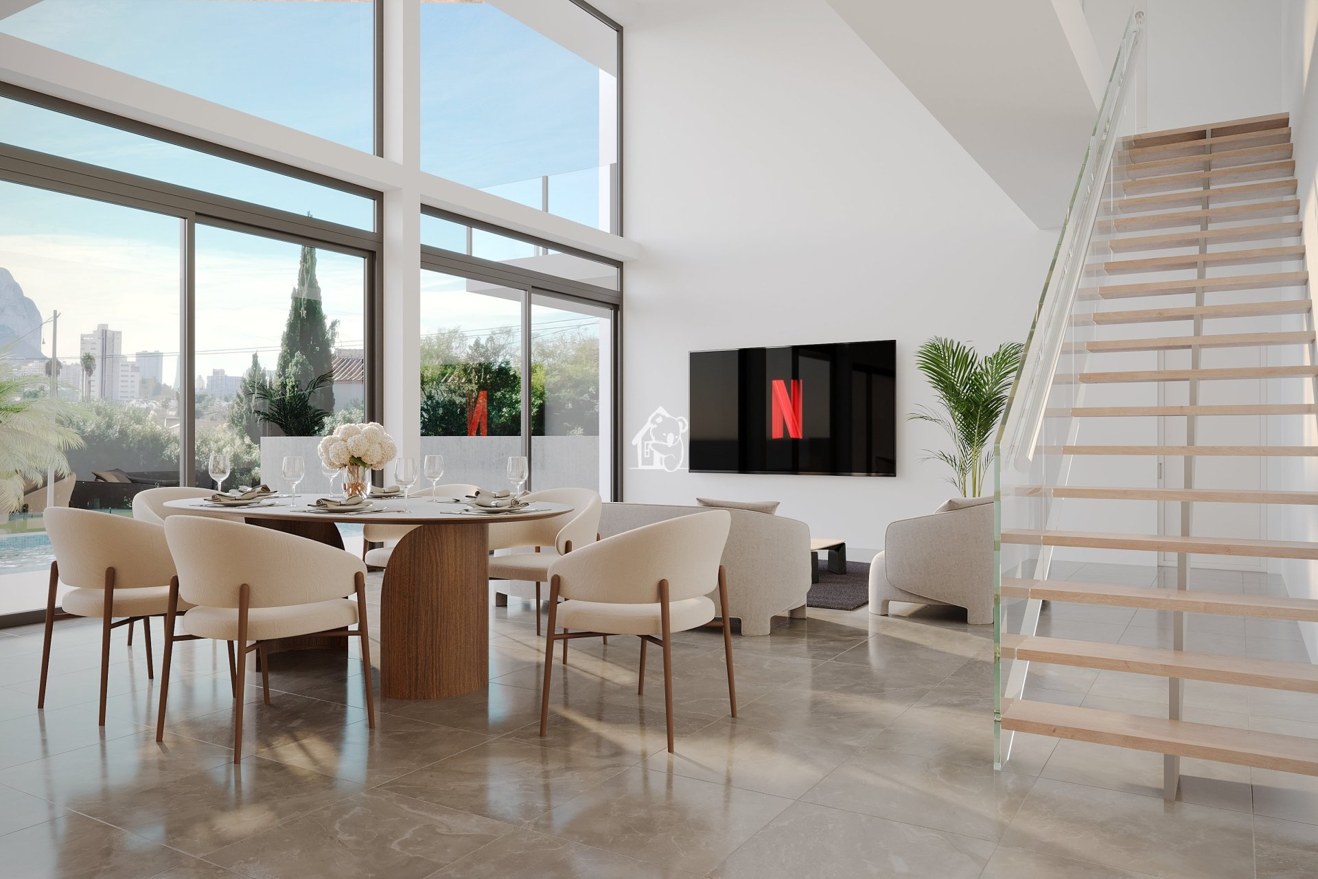 Nouvelle construction - Maison de ville - Calpe