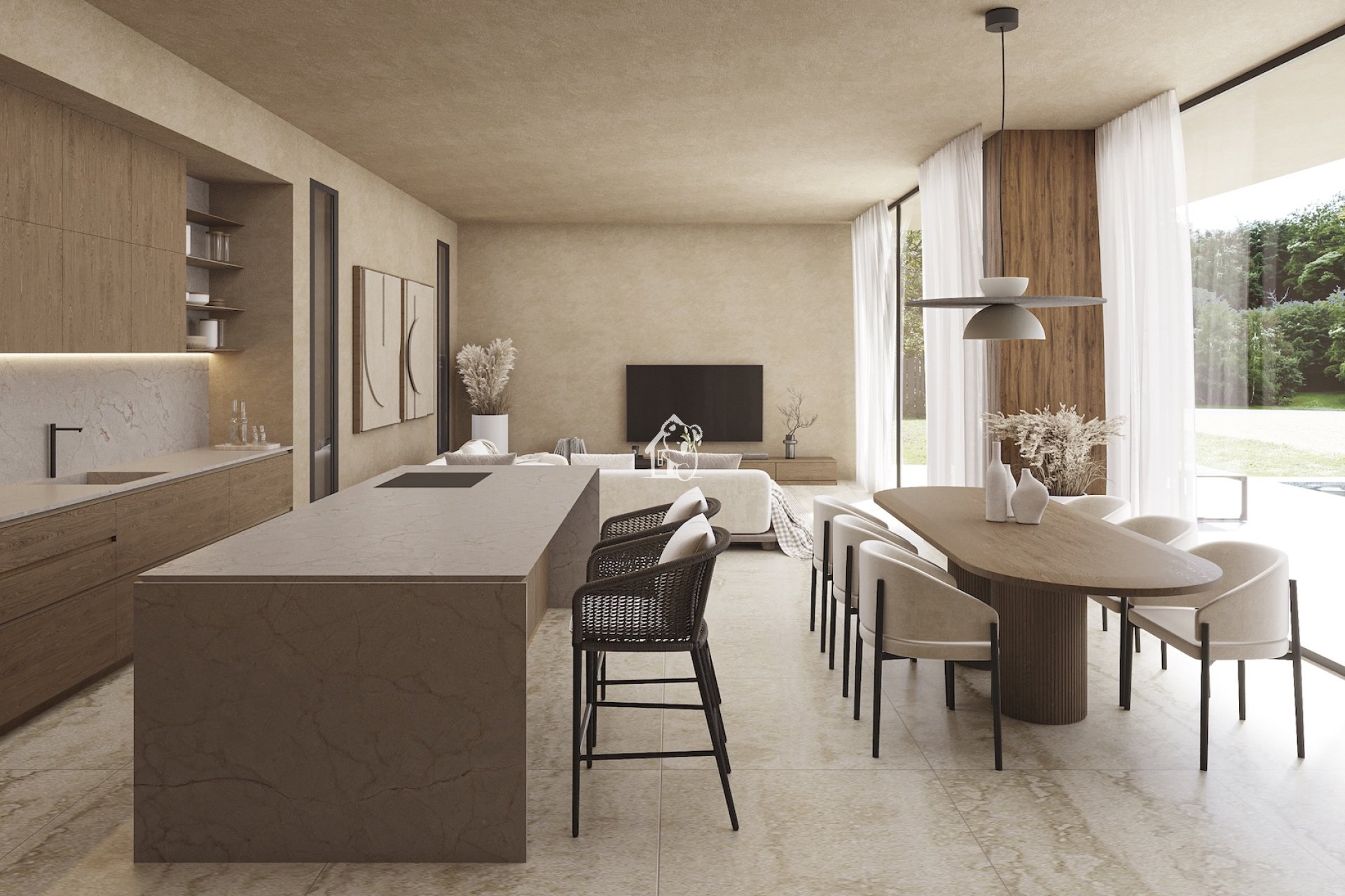 Nouvelle construction - Maison de ville - Calpe