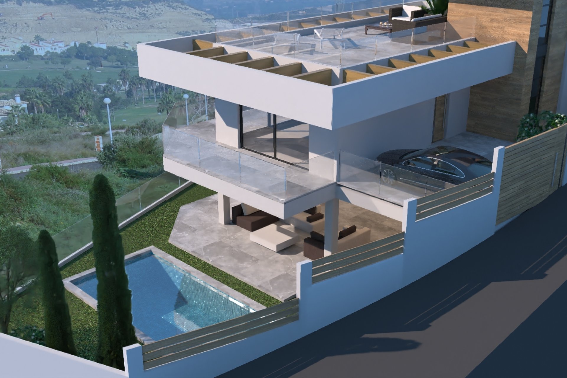 Nouvelle construction - Maison de ville - Ciudad Quesada