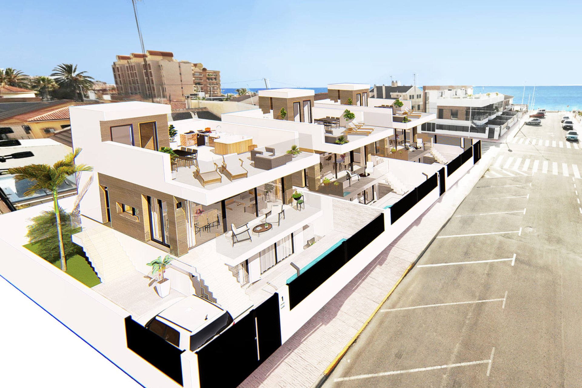 Nouvelle construction - Maison de ville - La Mata