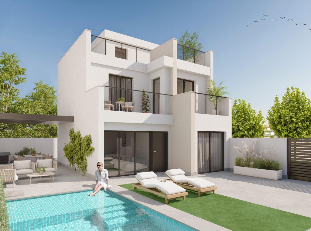 Nouvelle construction - Maison de ville - Los Alcázares