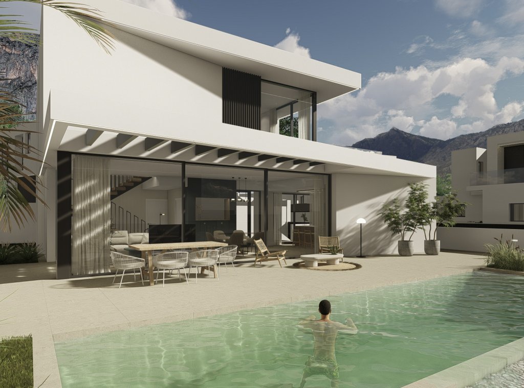 Nouvelle construction - Maison de ville - Polop