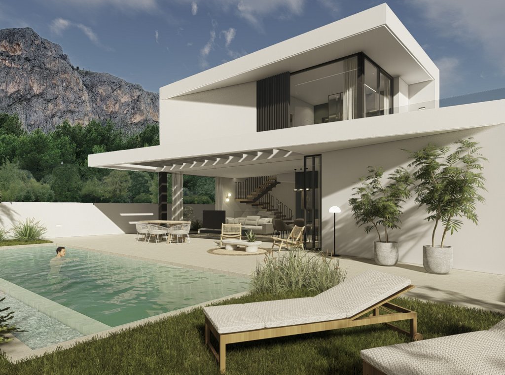 Nouvelle construction - Maison de ville - Polop