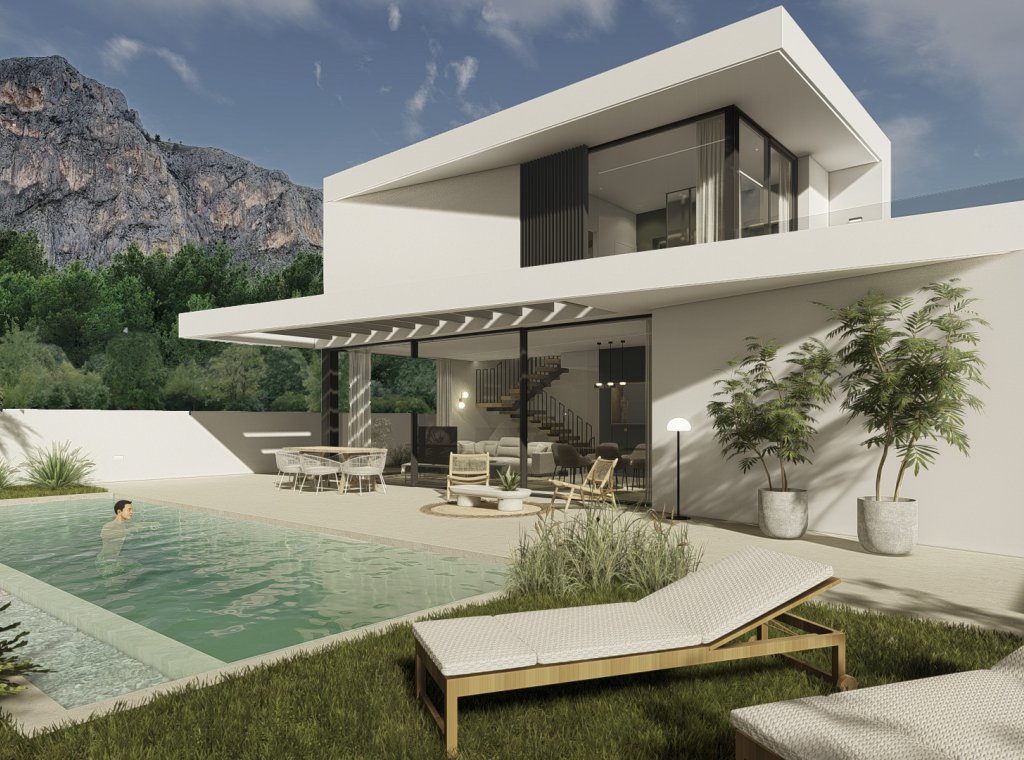 Nouvelle construction - Maison de ville - Polop