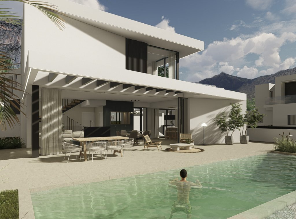 Nouvelle construction - Maison de ville - Polop