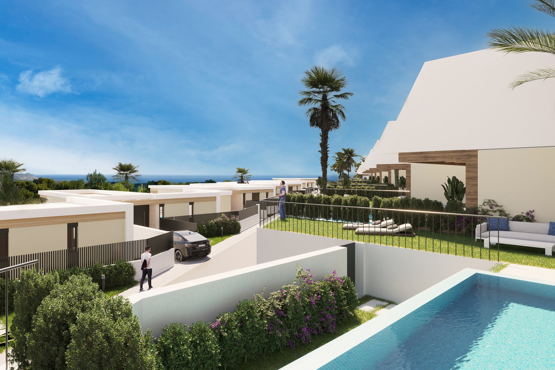 Nouvelle construction - Maison de ville - Polop