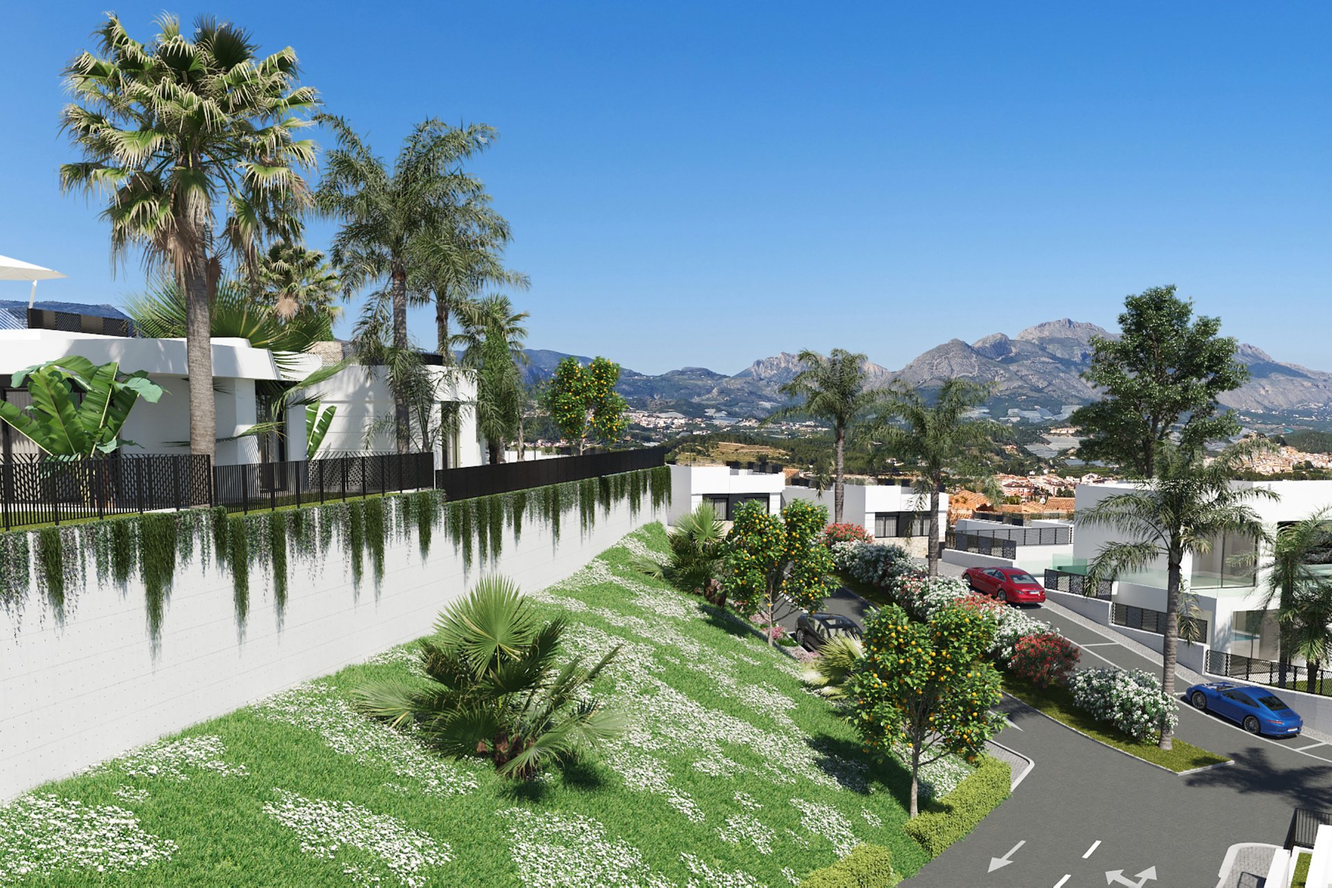 Nouvelle construction - Maison de ville - Polop