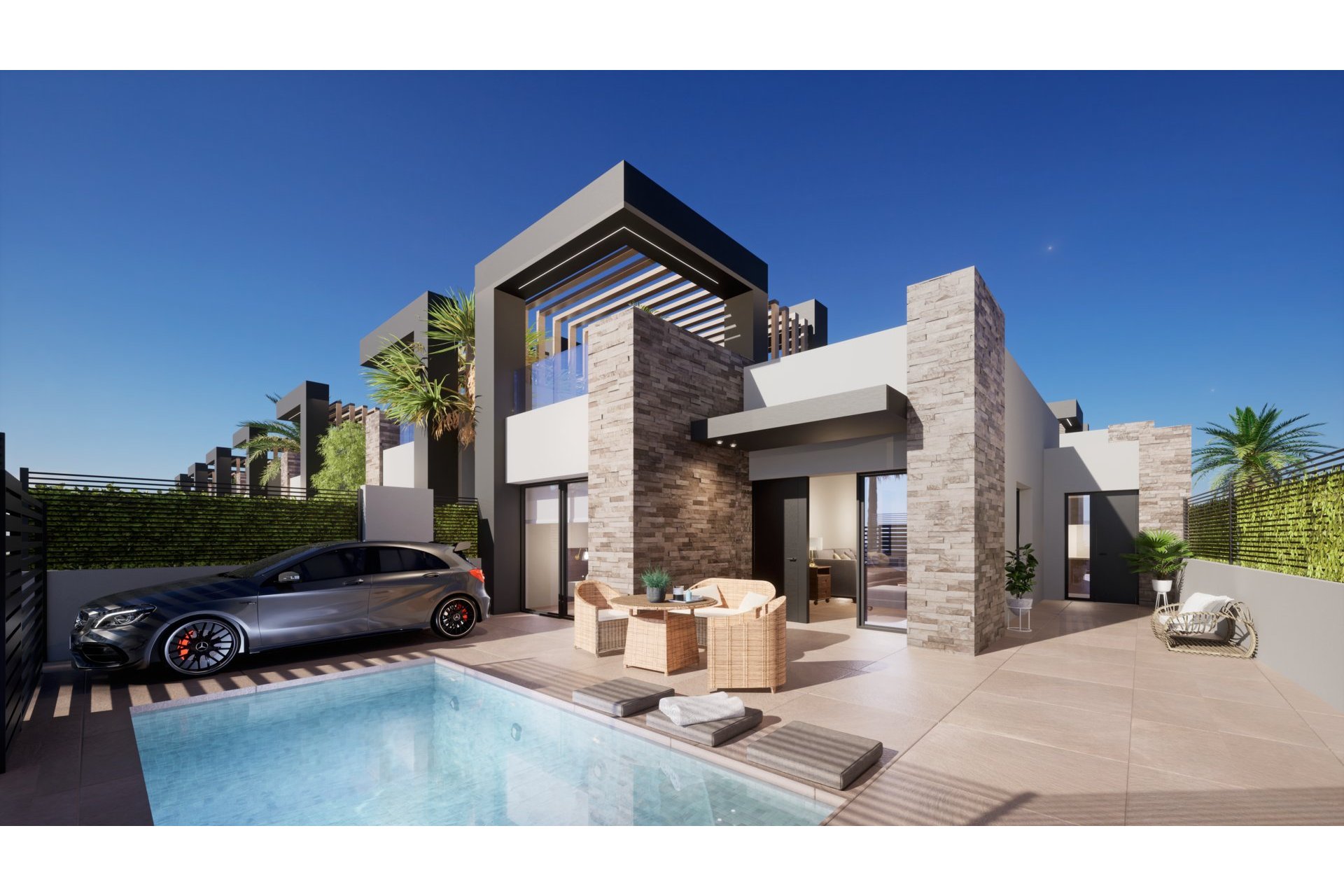 Nouvelle construction - Maison de ville - San Fulgencio