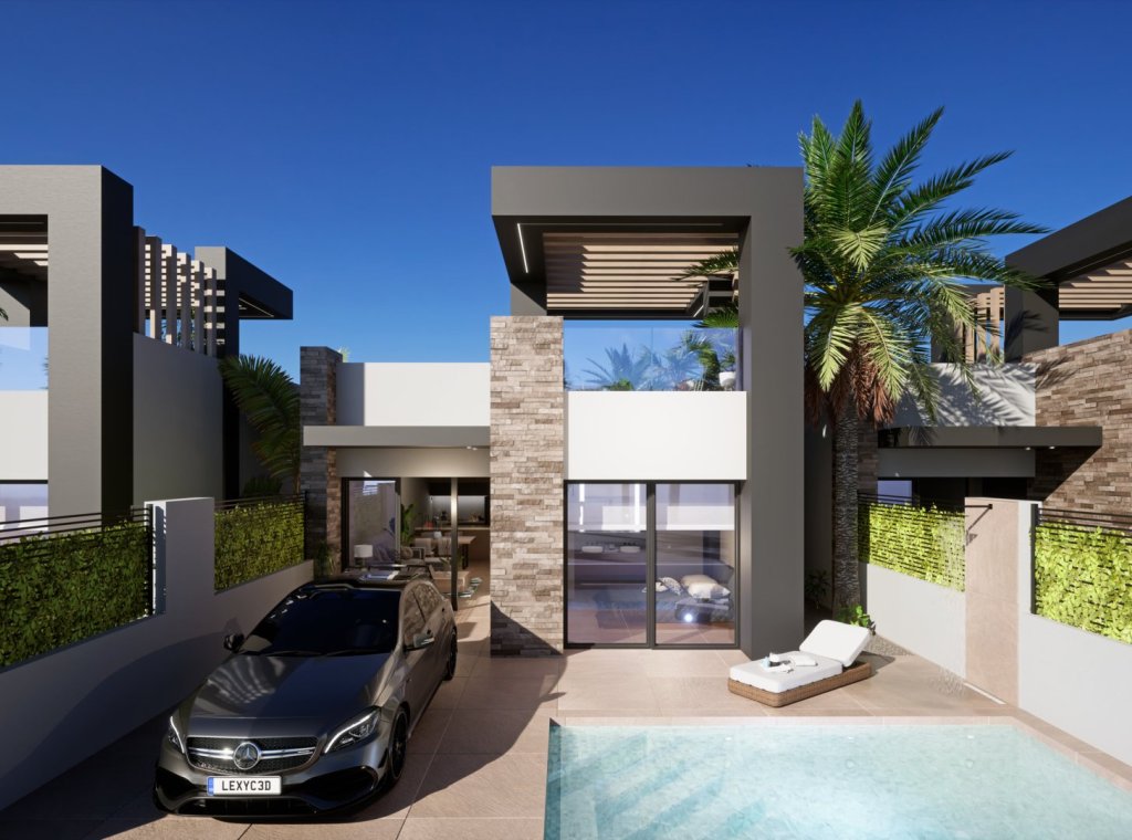 Nouvelle construction - Maison de ville - San Fulgencio