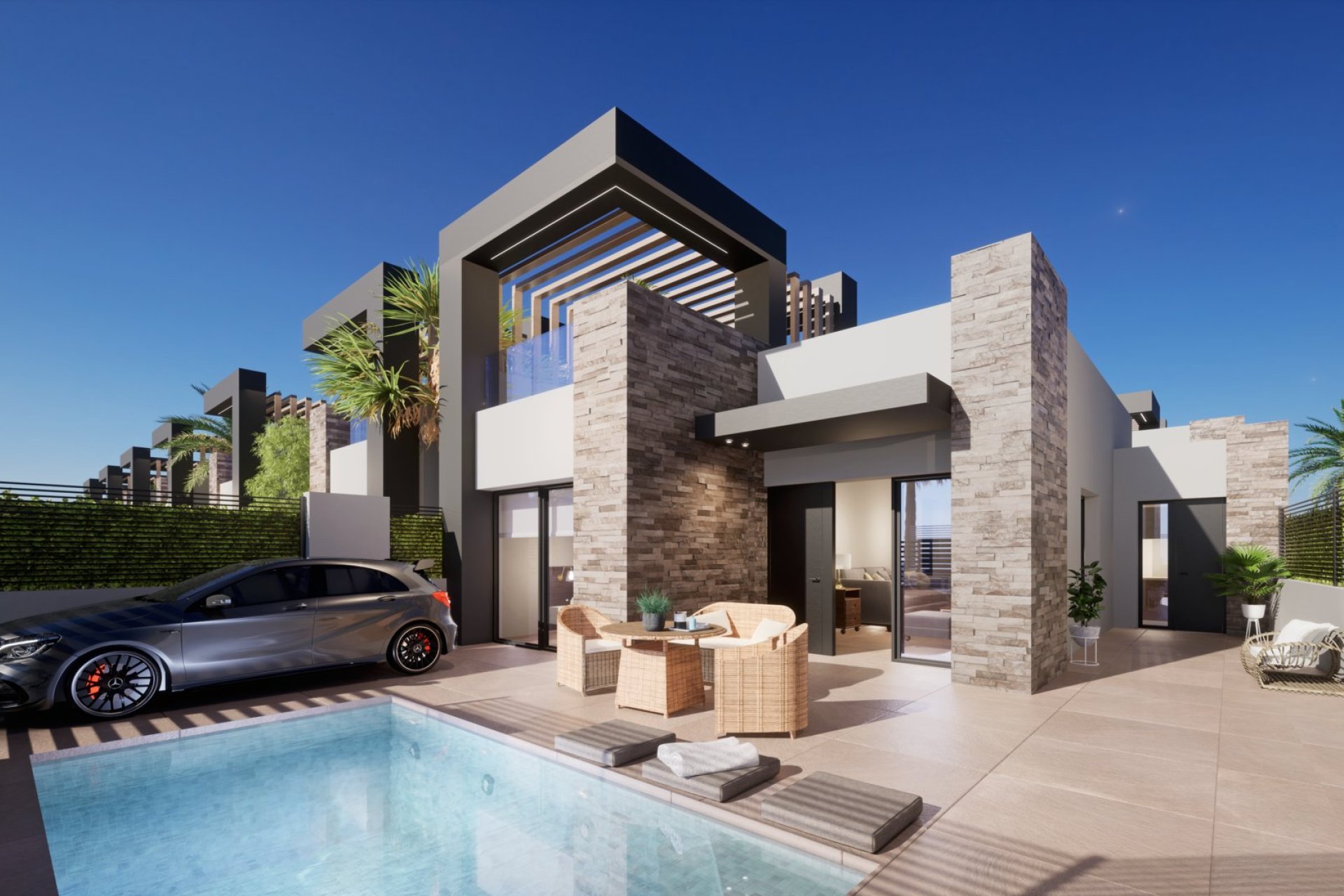 Nouvelle construction - Maison de ville - San Fulgencio