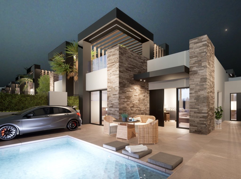 Nouvelle construction - Maison de ville - San Fulgencio