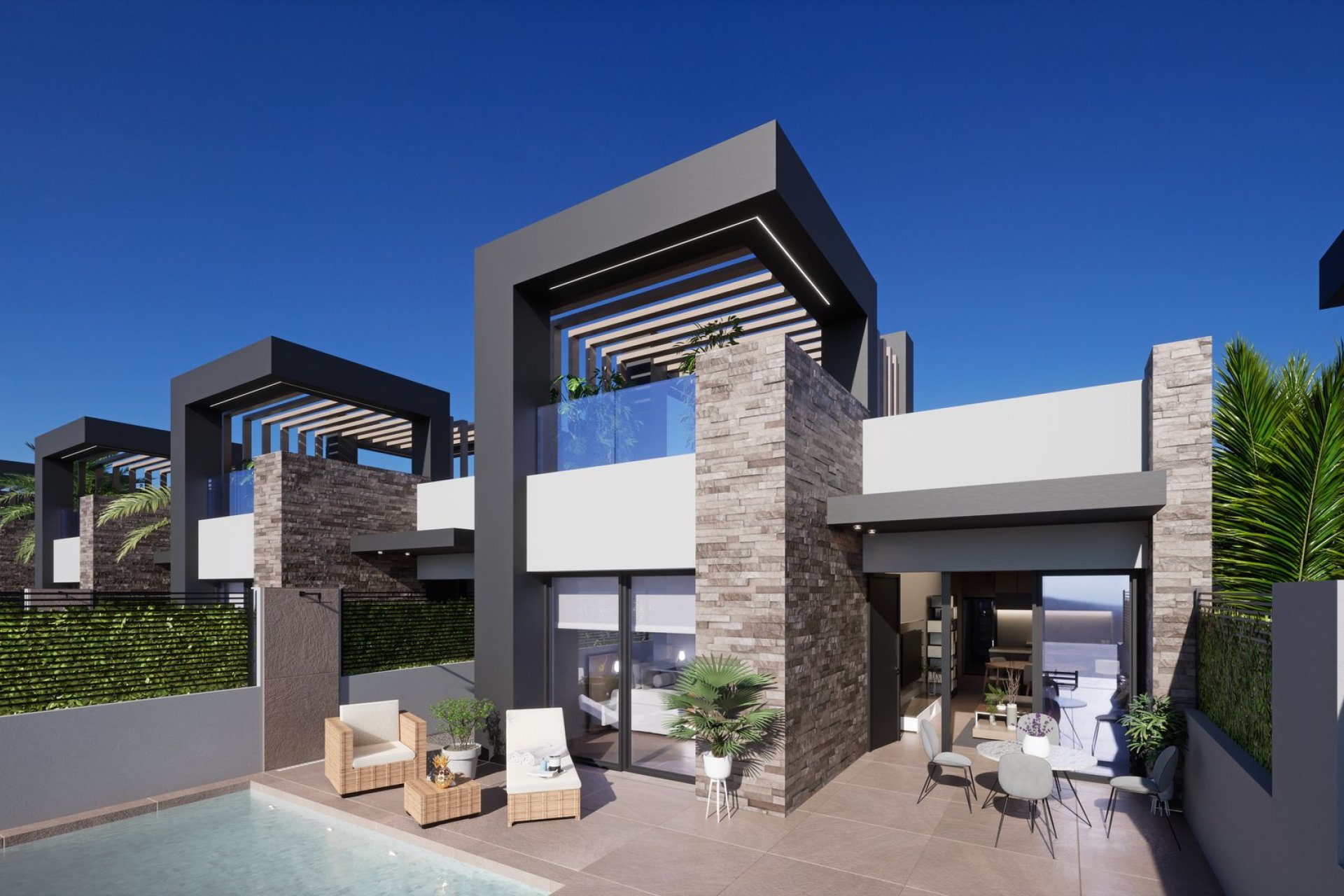 Nouvelle construction - Maison de ville - San Fulgencio