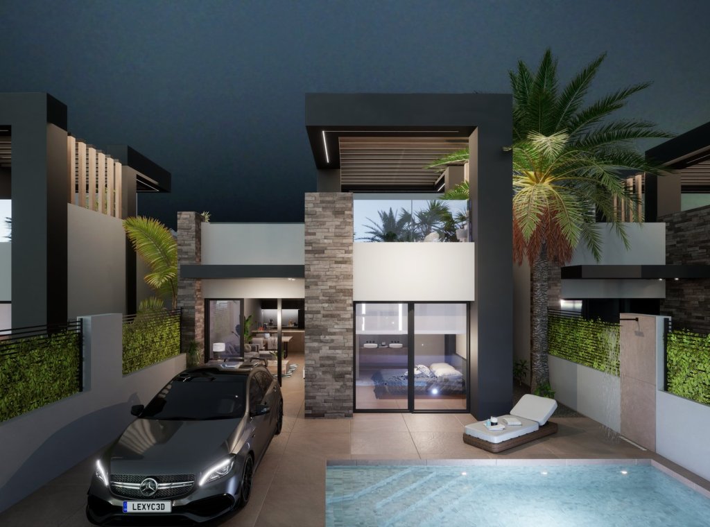 Nouvelle construction - Maison de ville - San Fulgencio
