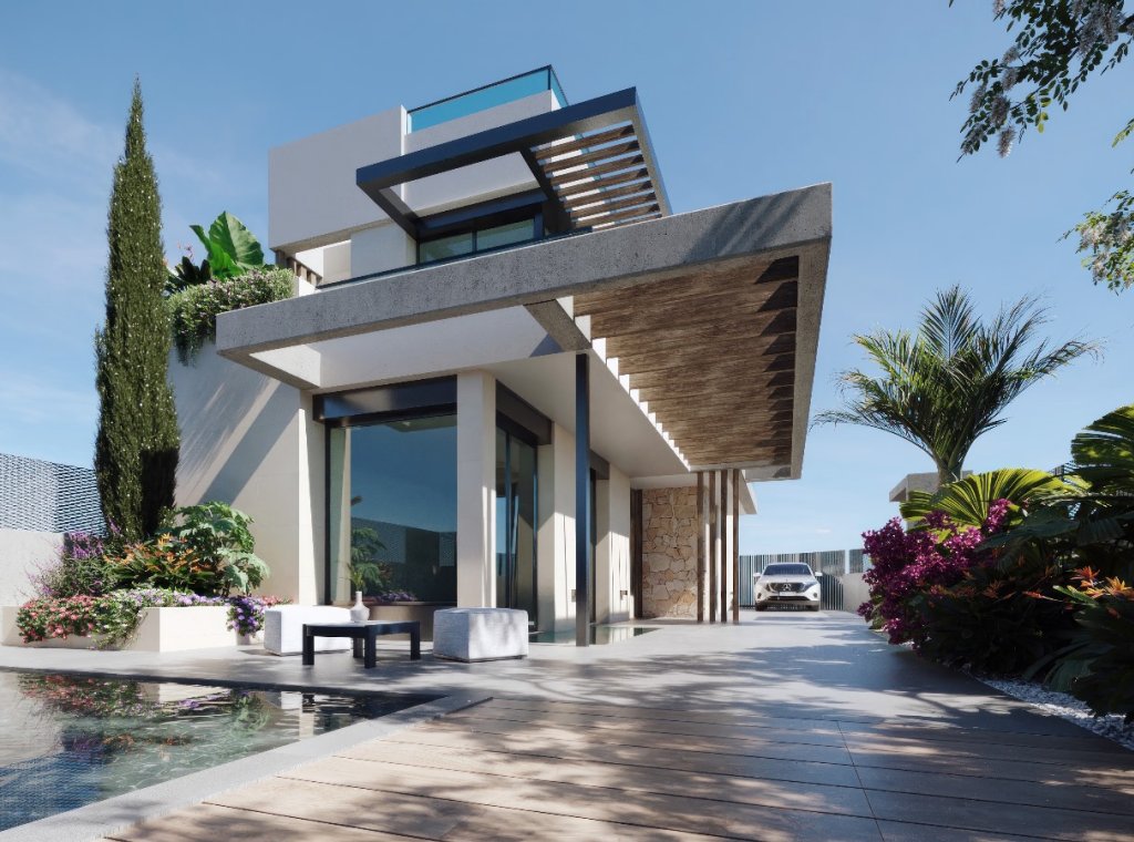 Nouvelle construction - Maison de ville - Torre-Pacheco