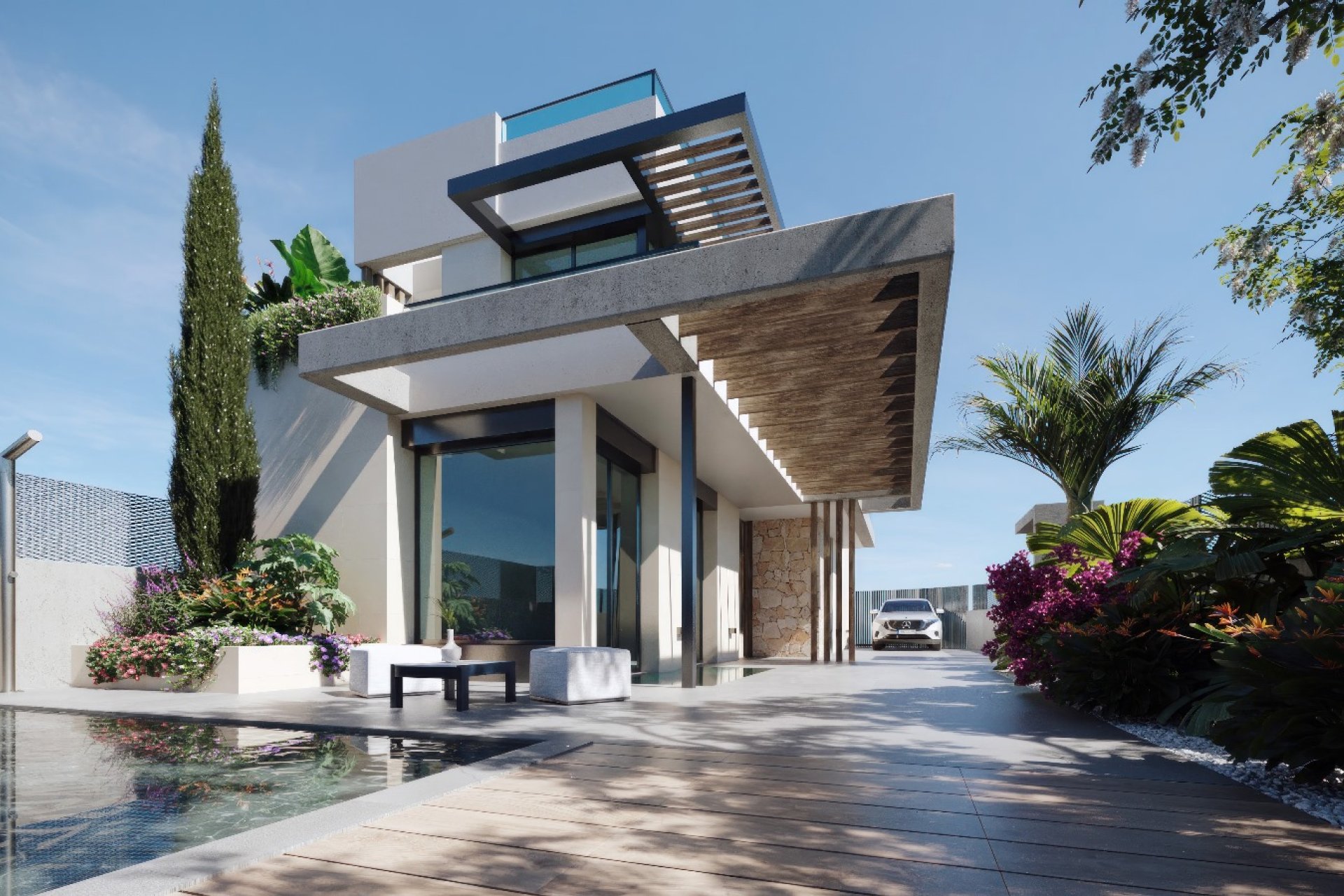 Nouvelle construction - Maison de ville - Torre-Pacheco