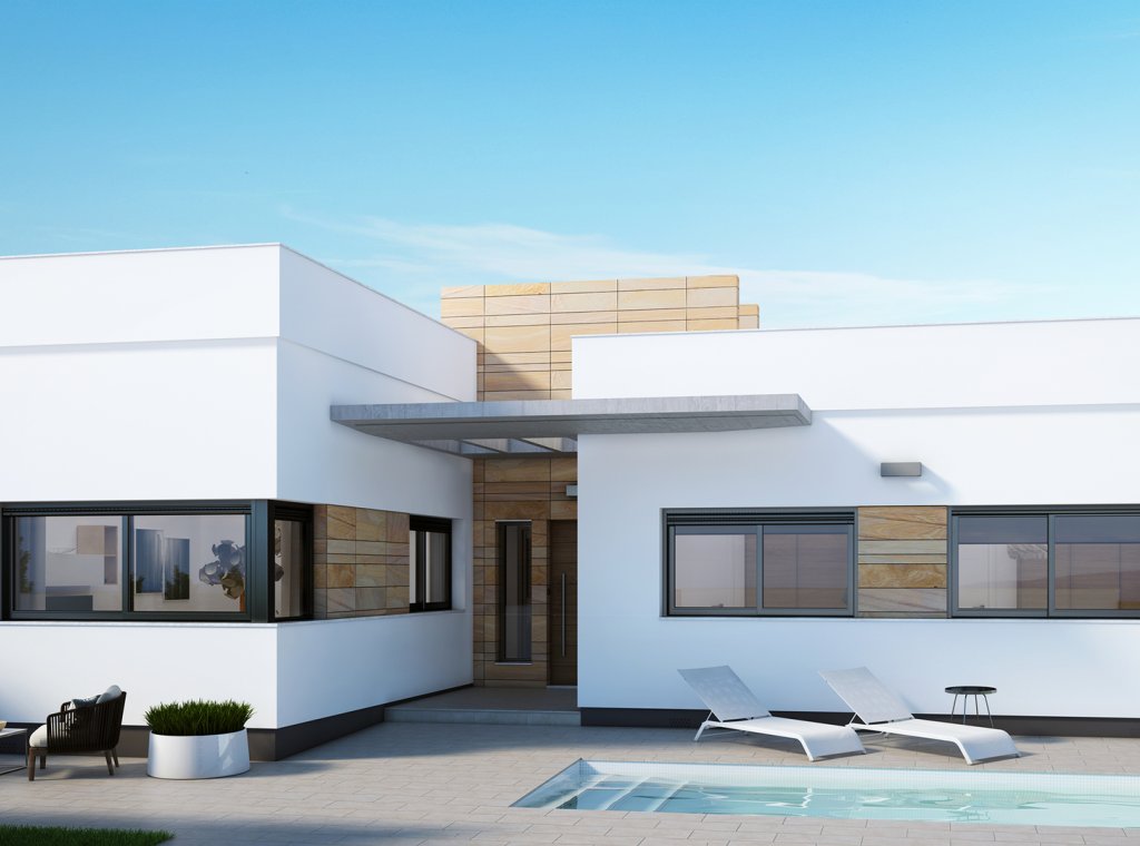 Nouvelle construction - Maison de ville - Torre-Pacheco