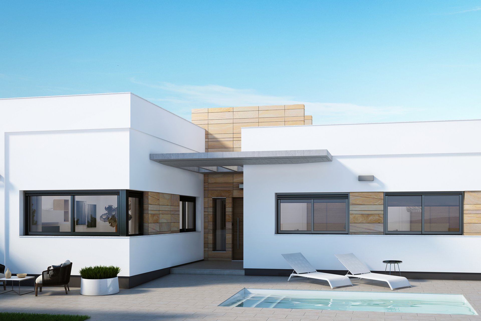 Nouvelle construction - Maison de ville - Torre-Pacheco