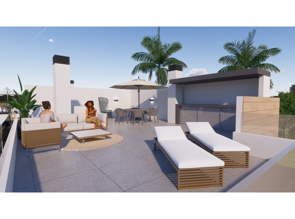 Nouvelle construction - Maison de ville - Torre-Pacheco