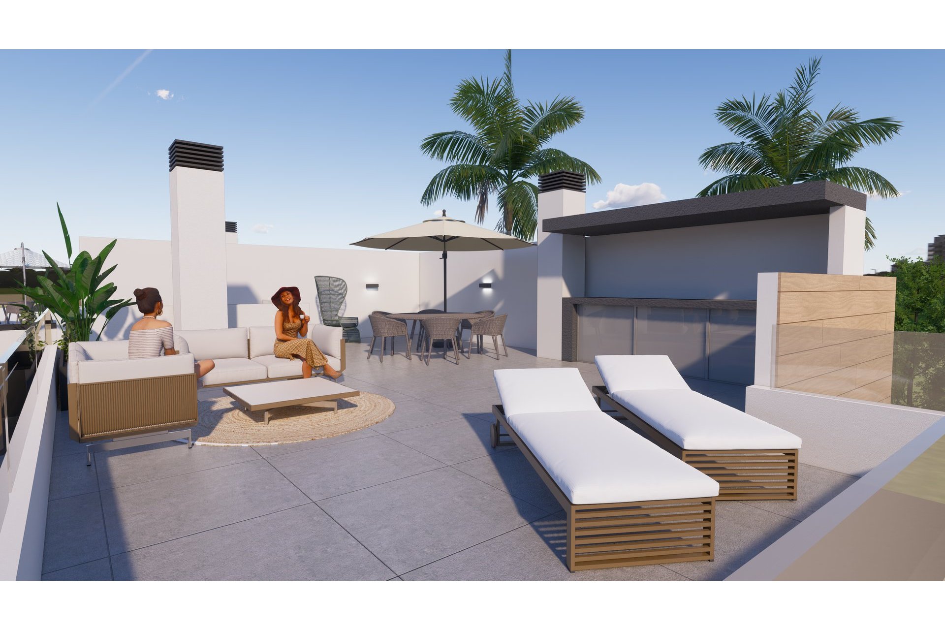 Nouvelle construction - Maison de ville - Torre-Pacheco