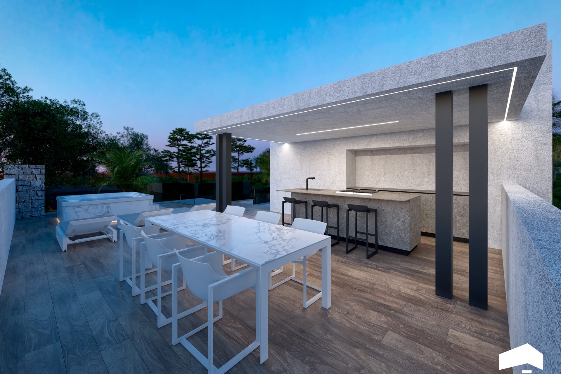 Nouvelle construction - Maison de ville - Torre-Pacheco
