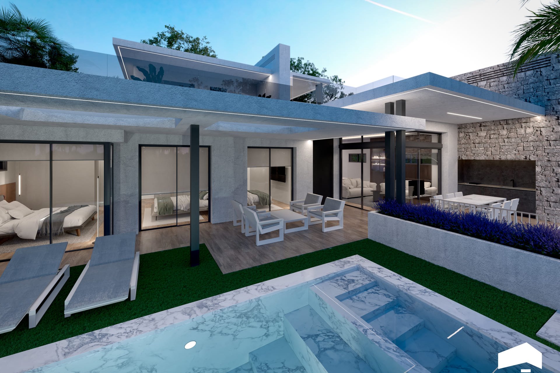 Nouvelle construction - Maison de ville - Torre-Pacheco