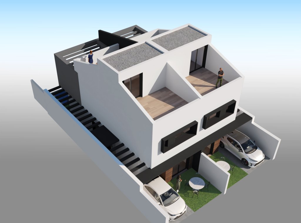 Новое здание - semi-detached - San Javier