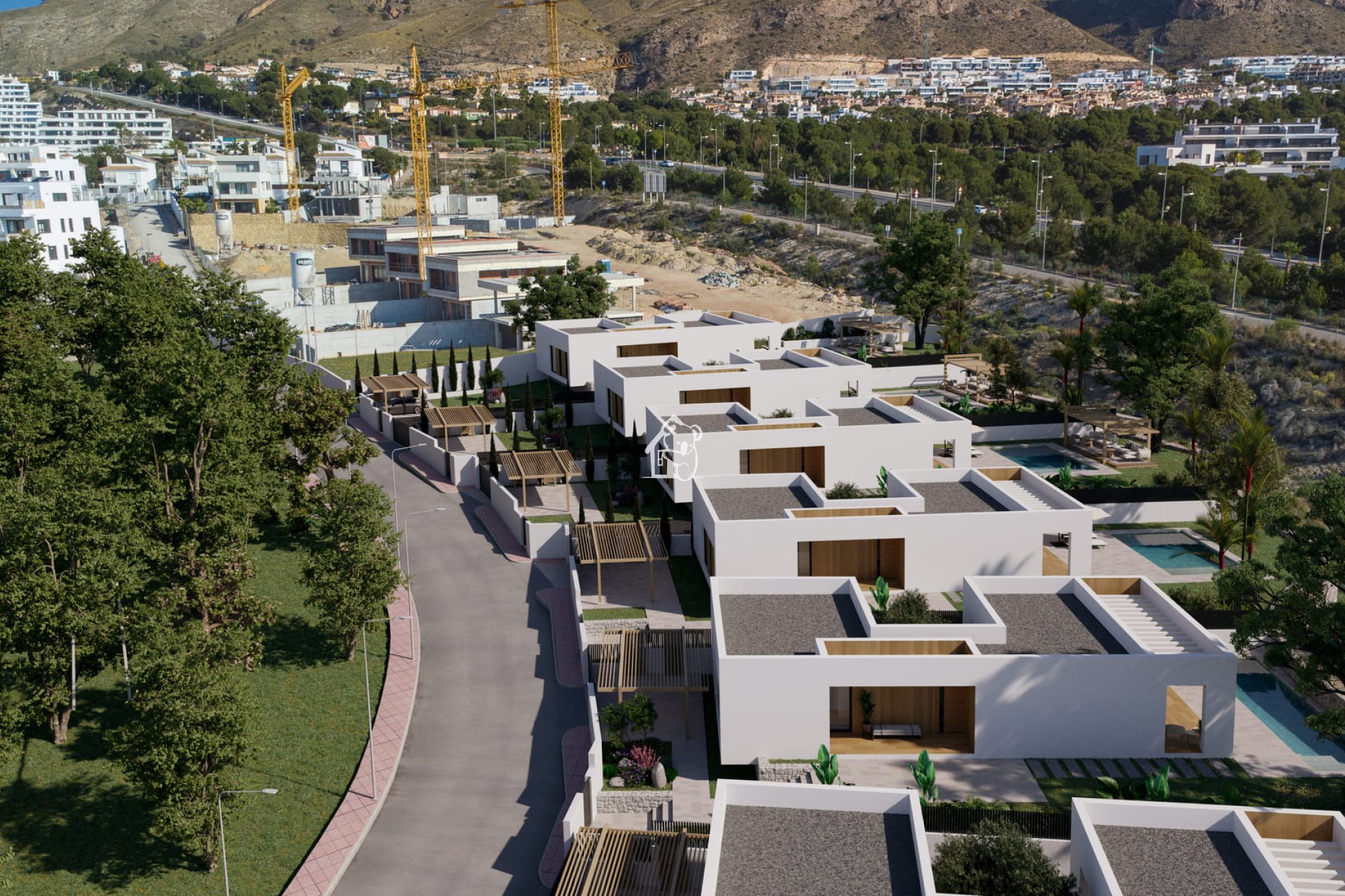 Новое здание - Таунхаус - Finestrat