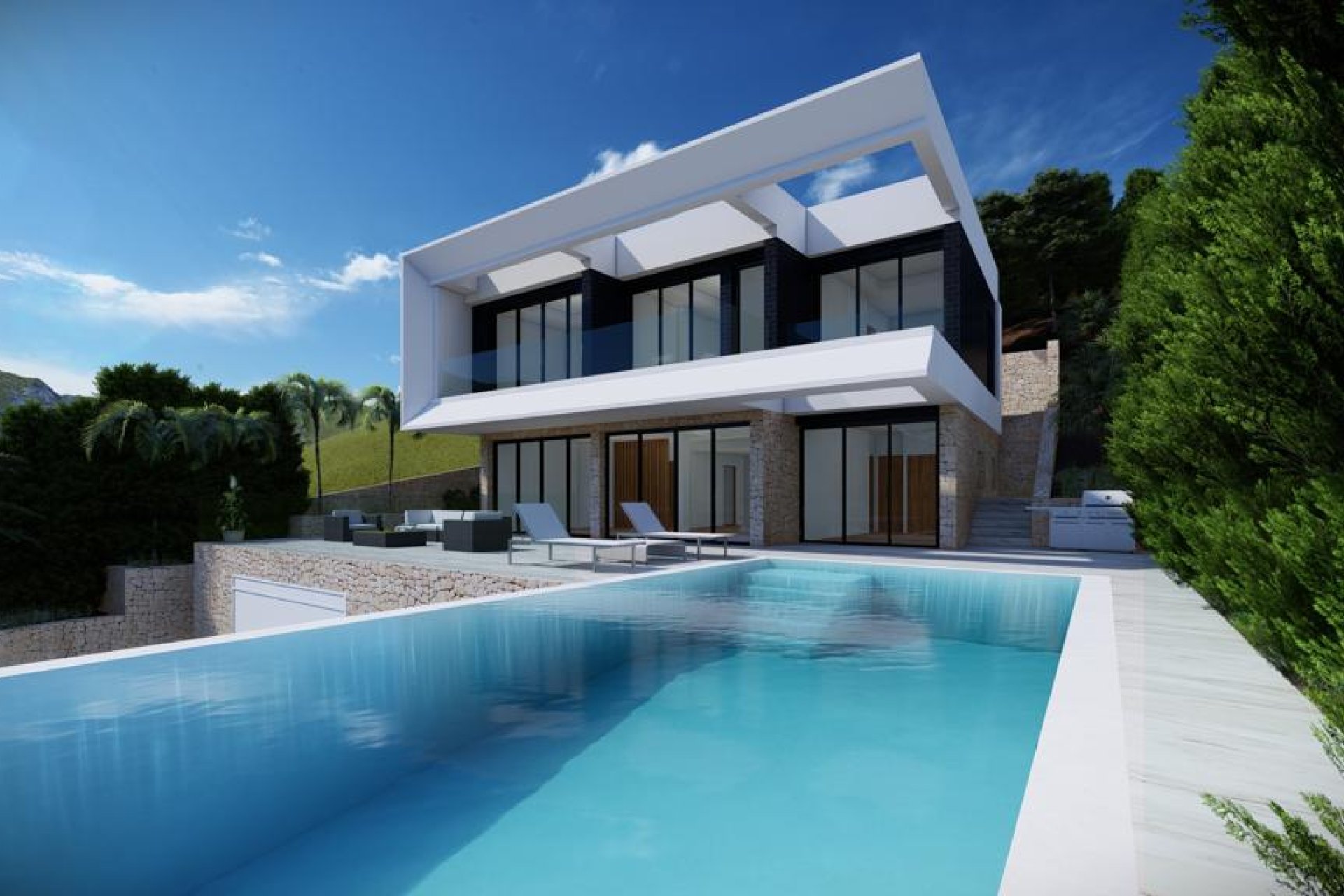 Новое здание - Villa - Altea