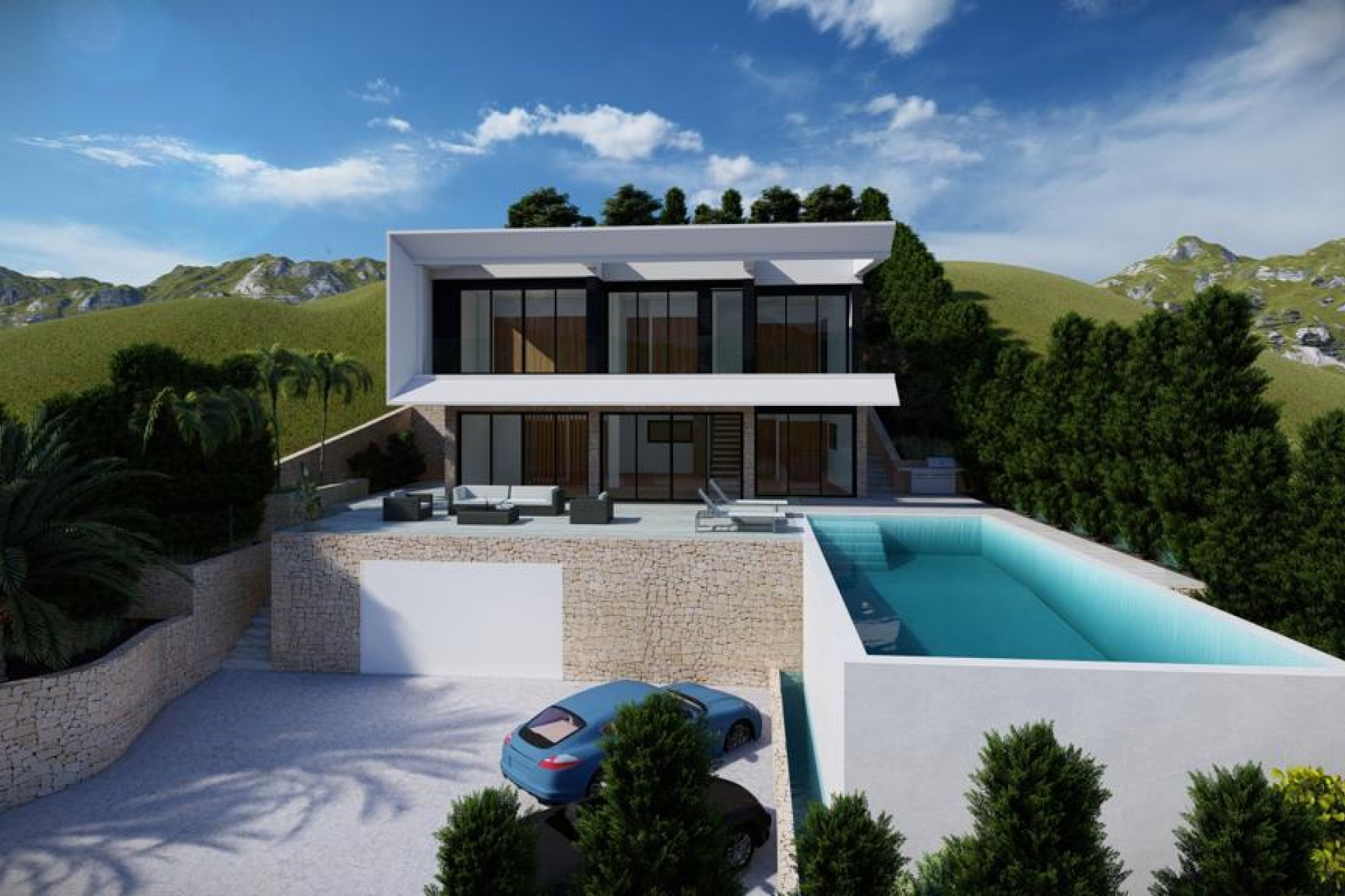 Новое здание - Villa - Altea