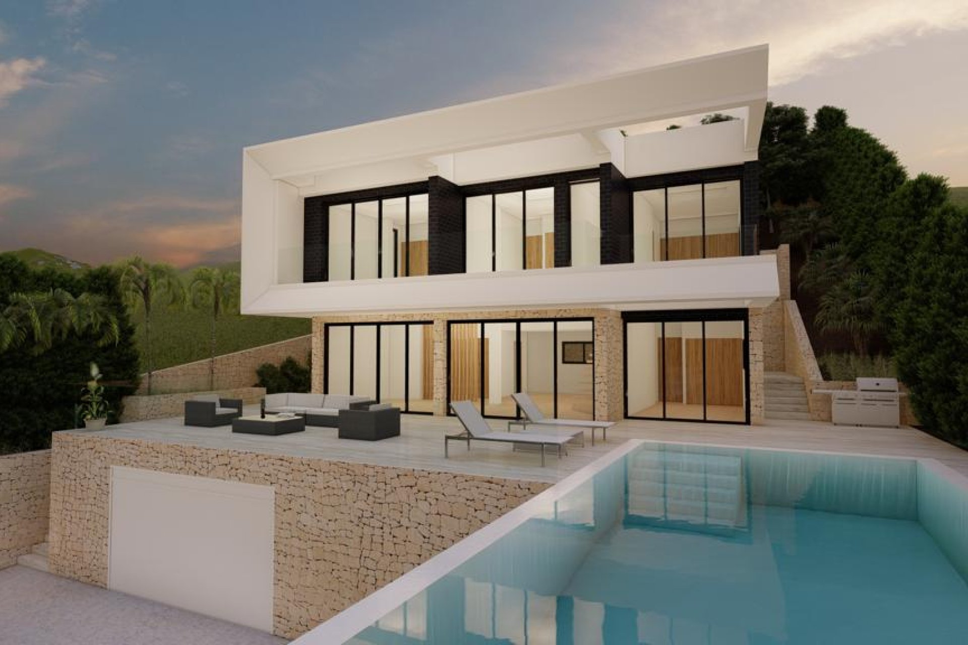 Новое здание - Villa - Altea