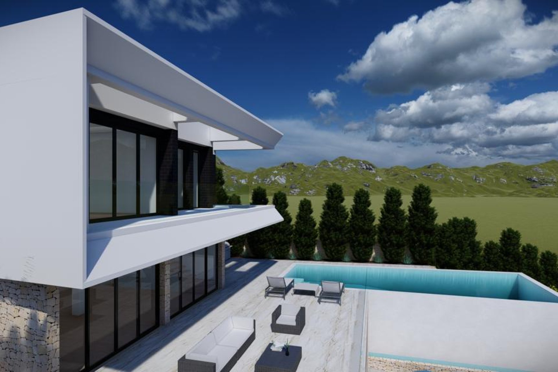 Новое здание - Villa - Altea