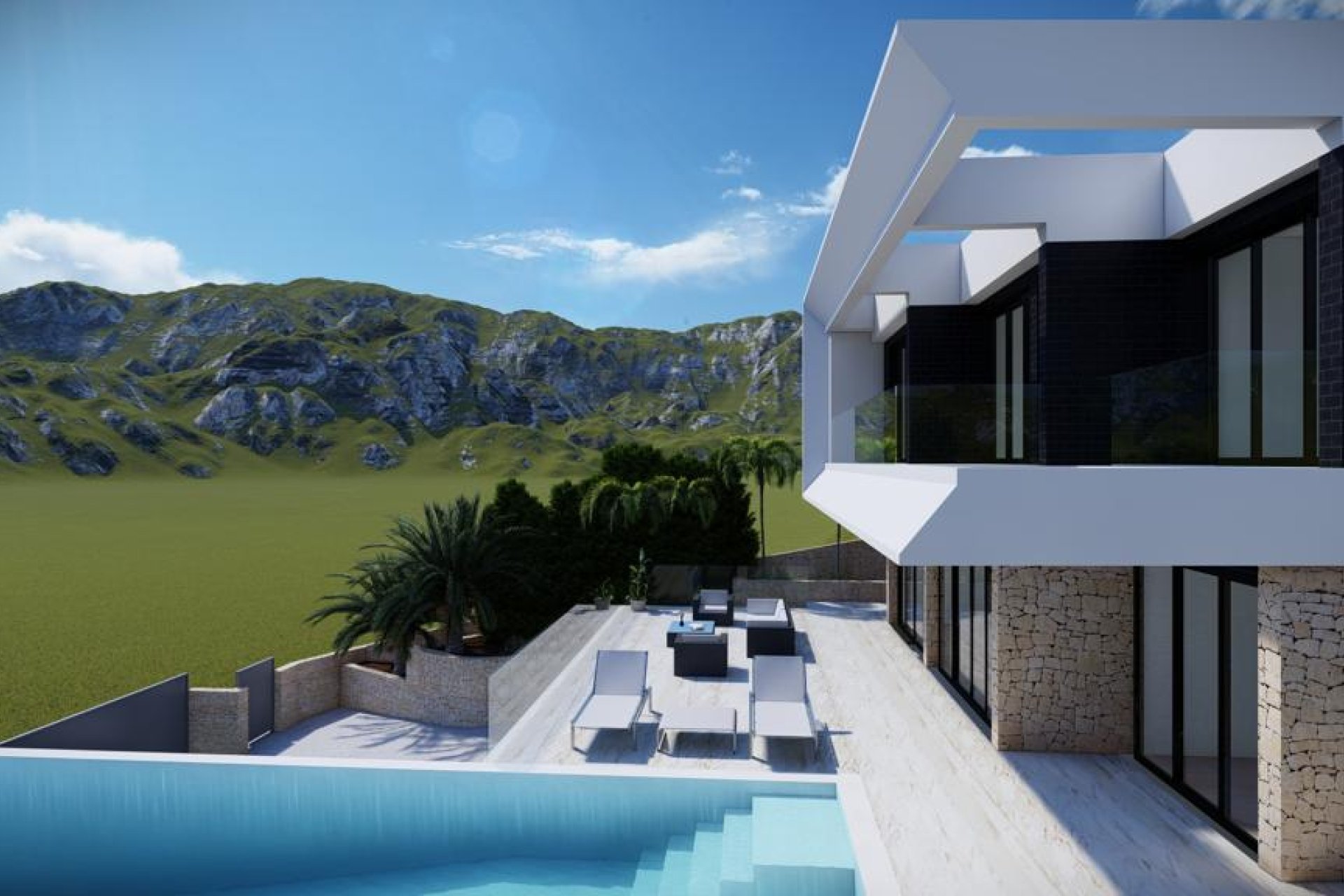 Новое здание - Villa - Altea