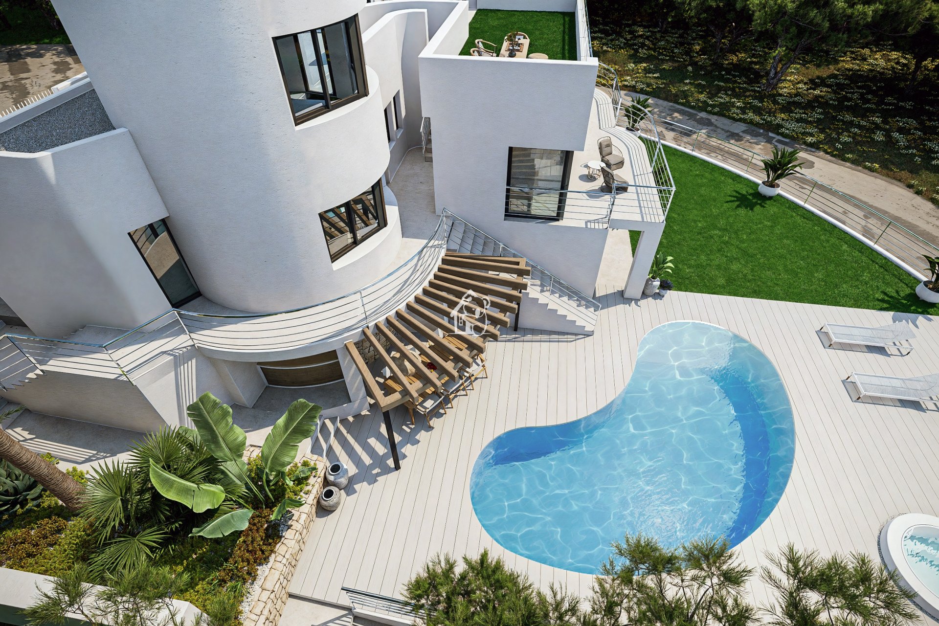 Новое здание - Villa - Altea