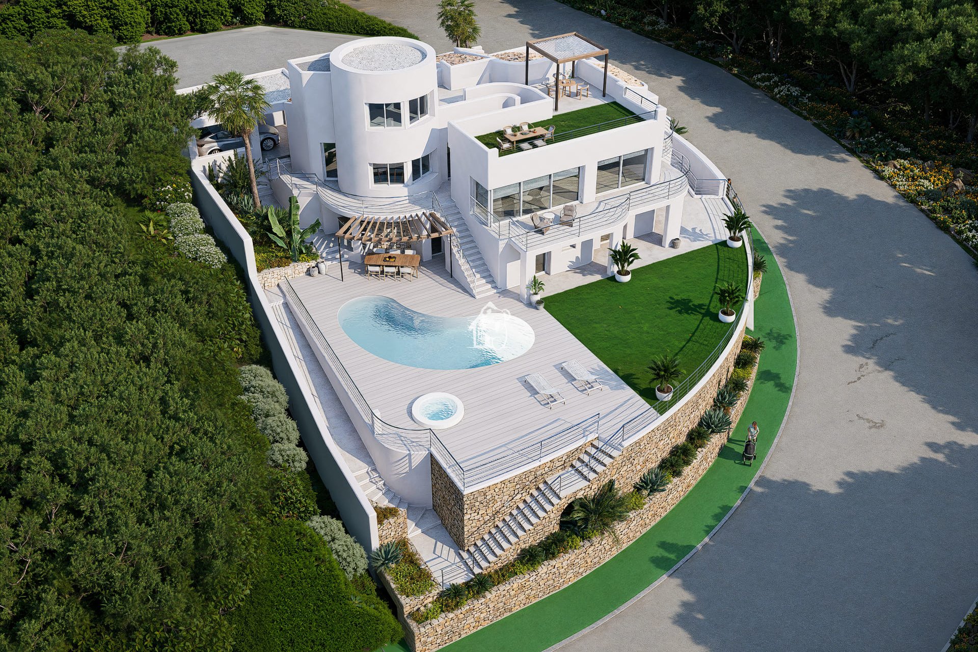 Новое здание - Villa - Altea