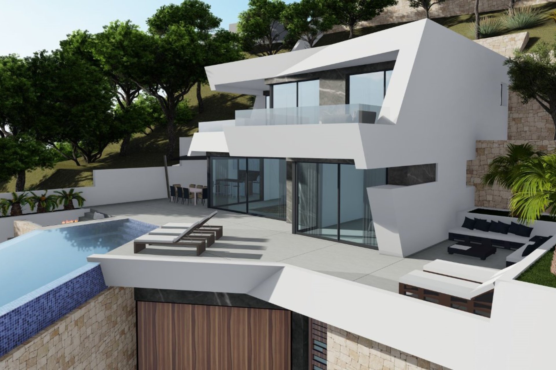 Новое здание - Villa - Calpe